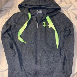 under armor zip up sweatshirt